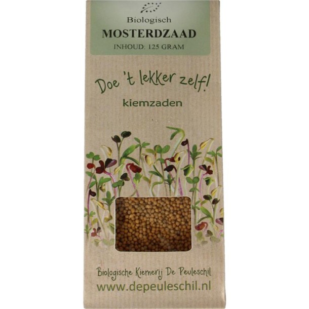 Peuleschil Mosterdzaad bio (135 Gram)