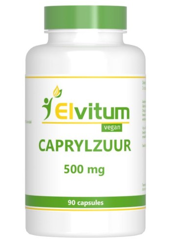 Elvitaal/elvitum Caprylzuur 500mg (90 Vegetarische capsules)