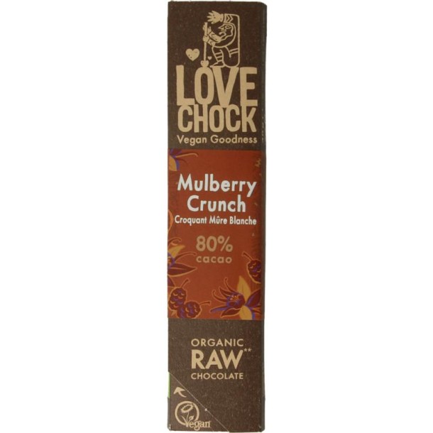 Lovechock Mulberry crunch bio (40 Gram)