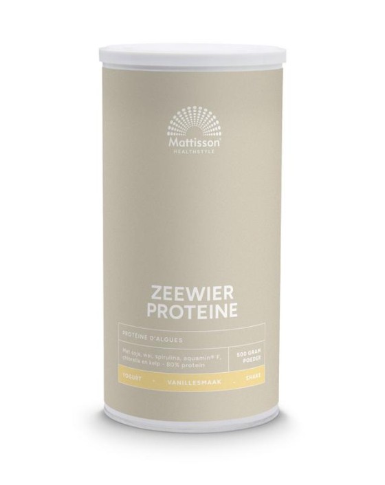 Mattisson Absolute zeewier eiwit vanille (500 Gram)