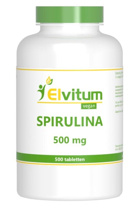 Elvitaal/elvitum Spirulina 500mg (500 Tabletten)