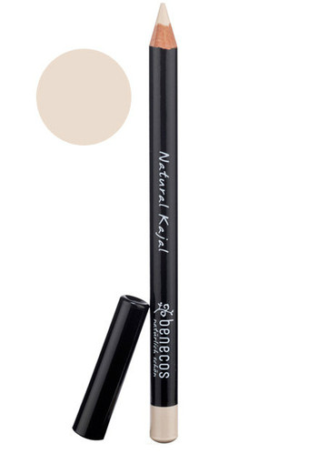 Benecos Natural kajal eyepencil wit (1 Stuks)