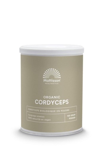 Mattisson Cordyceps powder - cordyceps sinensis organic bio (100 Gram)