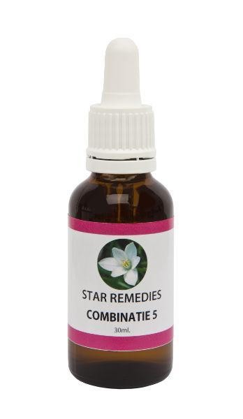 Star Remedies Combinatie 5 (30 Milliliter)