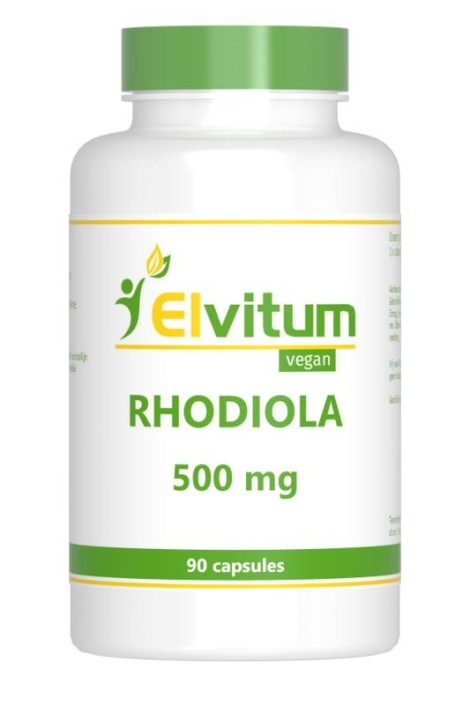 Elvitaal/elvitum Rhodiola 500mg (90 Vegetarische capsules)