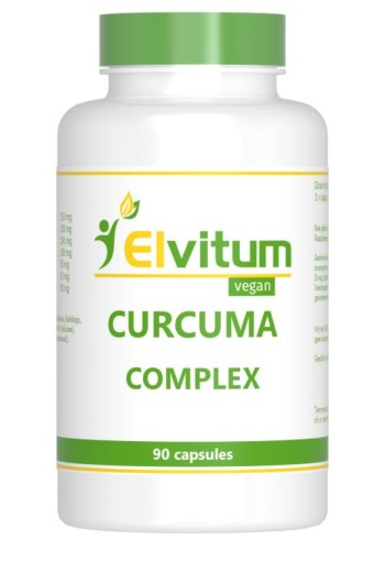 Elvitum Curcuma complex (90 Vegetarische capsules)