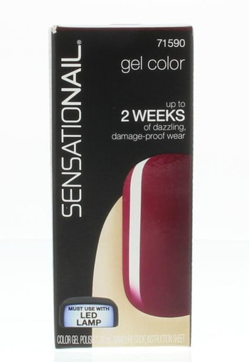 Sensationail Color gel sugar plum (7,4 Milliliter)