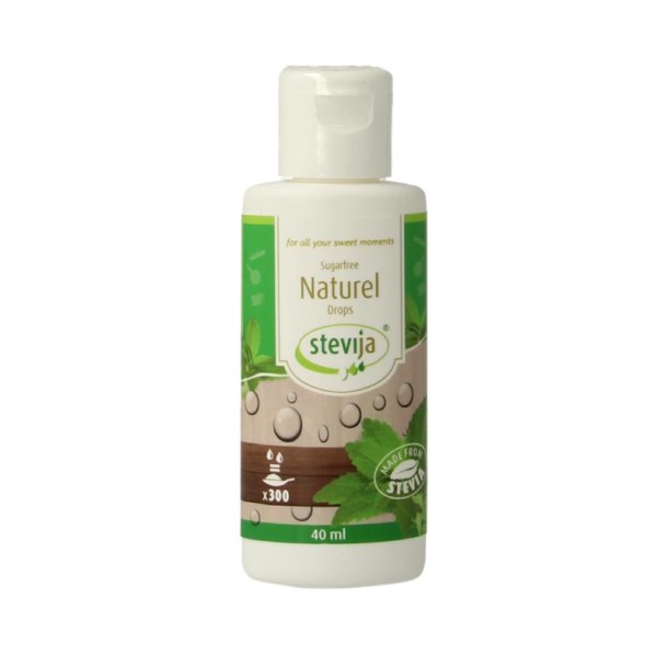 Stevija Stevia vloeibaar naturel (40 Milliliter)
