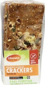 Liberaire Crackers pompoen bio (250 Gram)