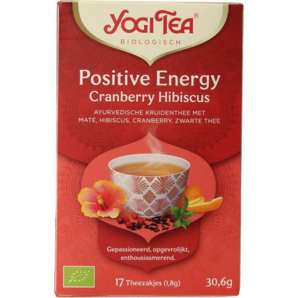 Yogi Tea Positive energy bio (17 Zakjes)