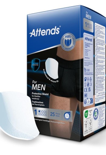Attends For men 1 (25 Stuks)
