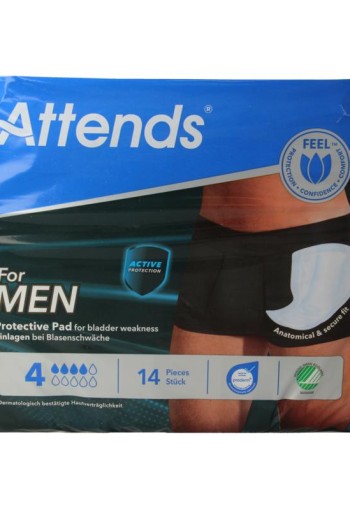 Attends For men 4 (14 Stuks)