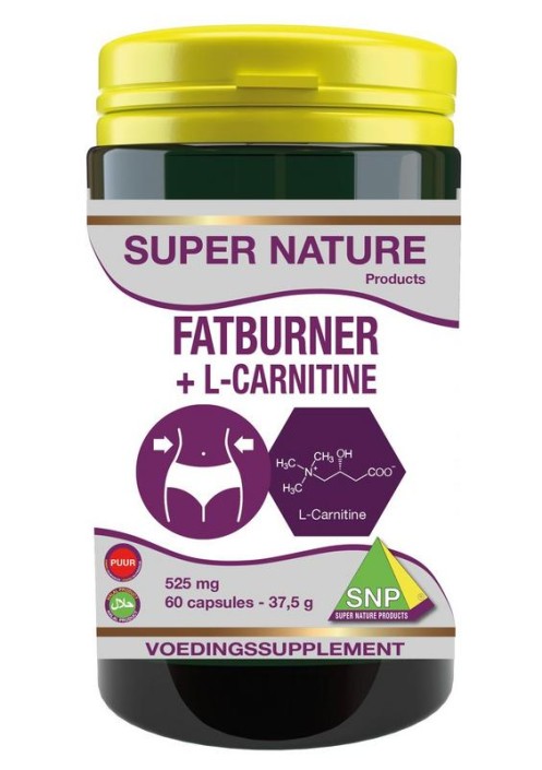 SNP Fatburner extra forte & L-Carnitine 525mg puur (60 Capsules)