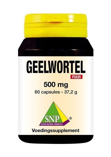SNP Geelwortel curcuma 500mg puur (60 Capsules)
