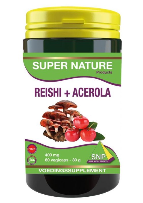 SNP Reishi acerola 400 mg puur (60 Capsules)