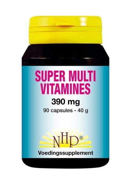 NHP Super multi vitamines 390mg (90 Capsules)