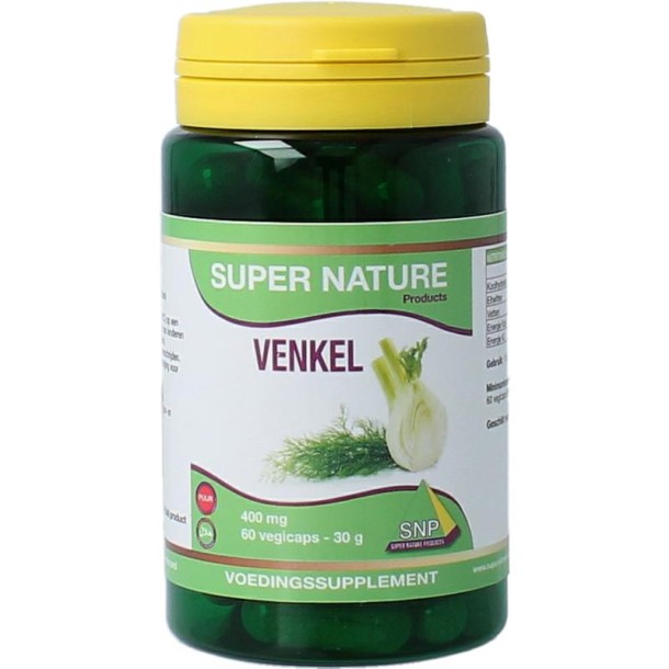 SNP Venkel 400 mg puur (60 Capsules)