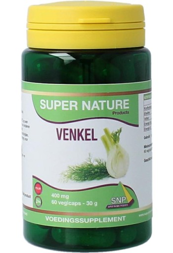 SNP Venkel 400 mg puur (60 Vegetarische capsules)