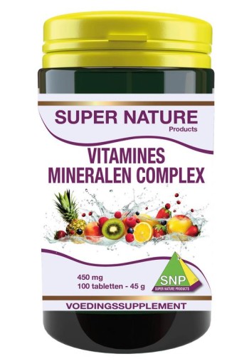 SNP Vitamines mineralen complex 450mg (100 Tabletten)