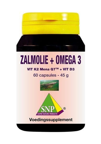 SNP Zalmolie & vit. K2 mena Q7 & vit. D3 & vit. E (60 Capsules)