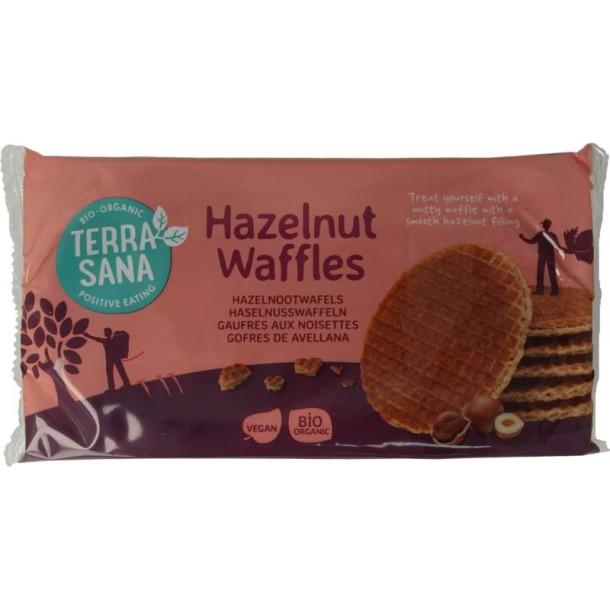 Terrasana Hazelnootwafels bio (175 Gram)