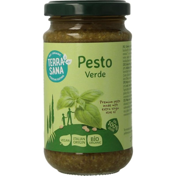 Terrasana Pesto verde bio (180 Gram)