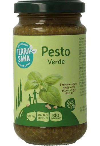 Terrasana Pesto verde bio (180 Gram)