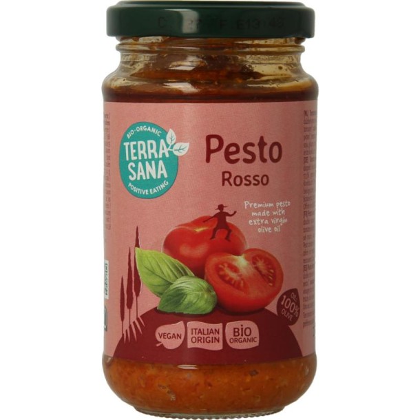 Terrasana Pesto rosso bio (180 Gram)