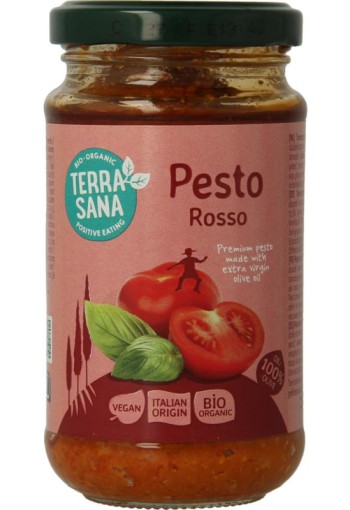 Terrasana Pesto rosso bio (180 Gram)