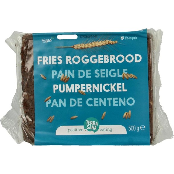 Terrasana Fries roggebrood bio (500 Gram)