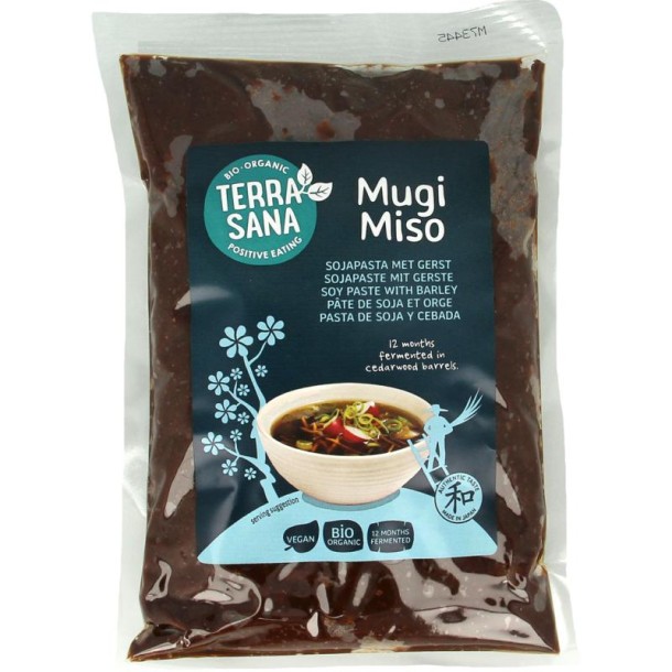 Terrasana Mugi miso (gerst) eko bio (400 Gram)