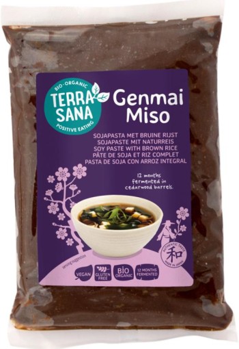 Terrasana Genmai miso eko bio (400 Gram)