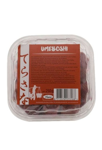 TS Import Umeboshi gezoute japanse abrikozen (250 Gram)