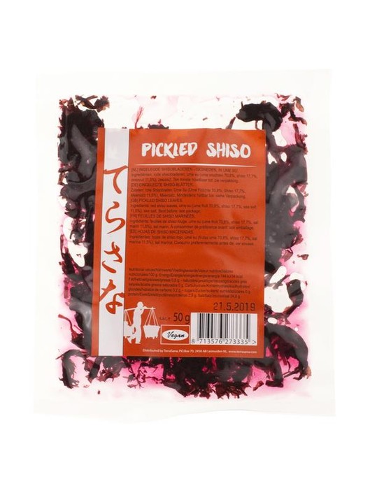 TS Import Shisoblad pickles (50 Gram)