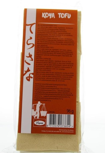 TS Import Koya tofu gevriesdroogd (96 Gram)