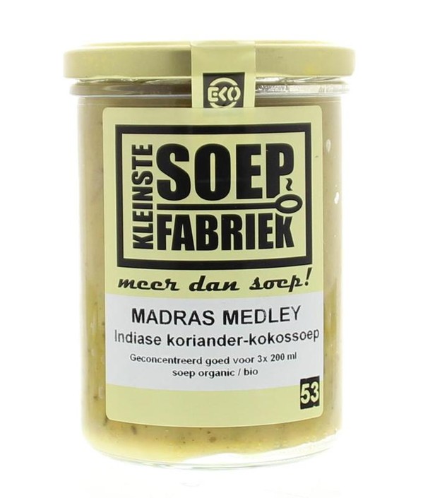 Kleinstesoepfabr Curry Kokossoep bio (400 Milliliter)