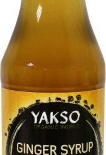 Yakso Gember stroop bio (240 Milliliter)