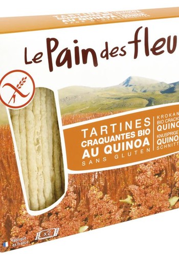 Pain Des Fleurs Quinoa crackers bio (150 Gram)