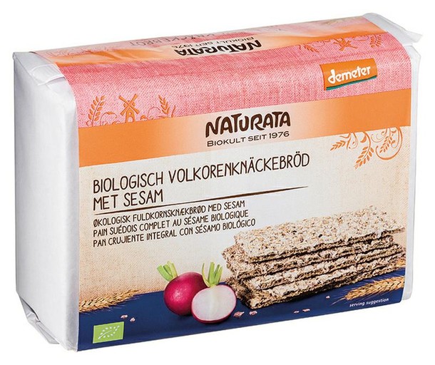 Naturata Knackebrod sesam demeter bio (250 Gram)