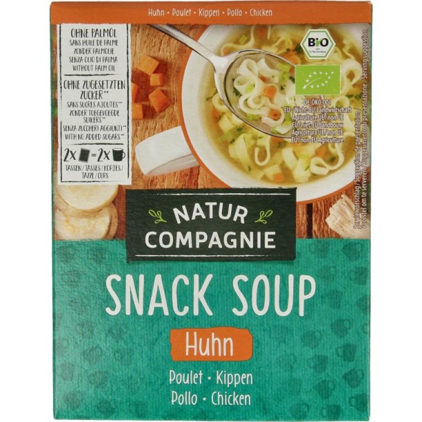 Natur Compagnie Instant soup kip bio (34 Gram)