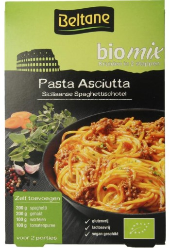 Beltane Asciutta Siciliaanse spaghetti schotel mix bio (29,8 Gram)