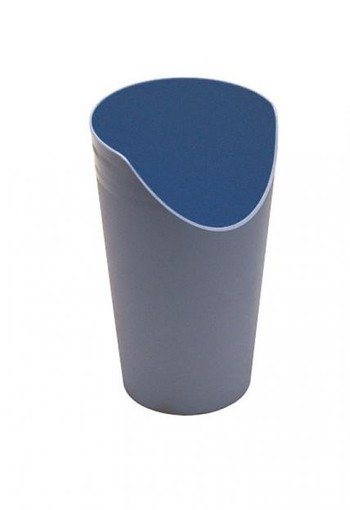 Able 2 Beker met neusuitsparing blauw (1 Stuks)