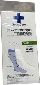 Solvacare Compressiekous wit S 19 - 23 cm (1 Paar)