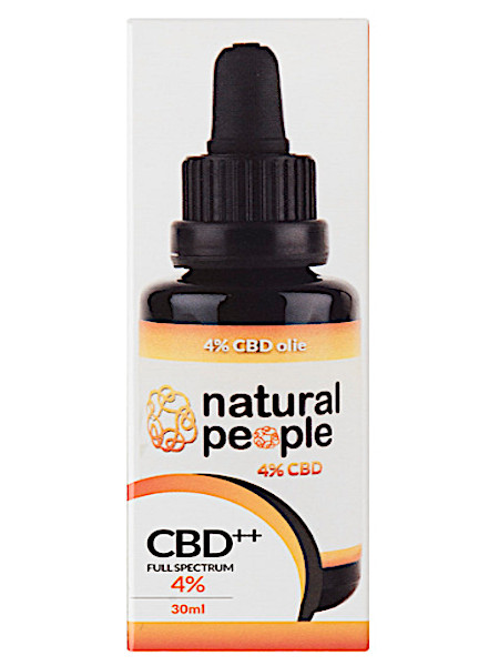 Na­tu­ral Pe­o­p­le 4% CBD olie 30 ml