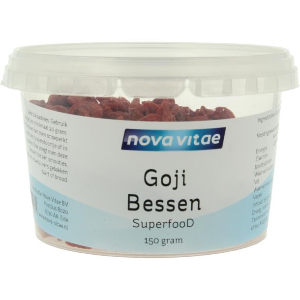 Nova Vitae Goji bessen (150 Gram)