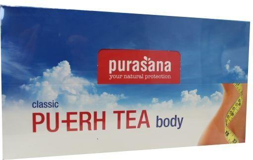 Purasana Pu-erh thee builtjes vegan (96 Zakjes)