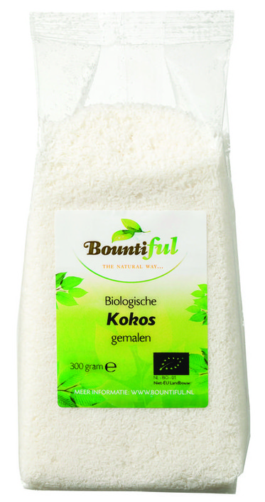 Bountiful Kokos gemalen bio (300 Gram)