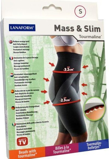 Lanaform Mass & slim toermaline broek maat S (1 Stuks)