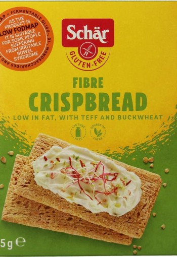 Dr Schar Fibre Crispbread (125 Gram)