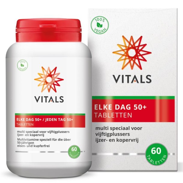 Vitals Elke dag 50+ (60 Tabletten)